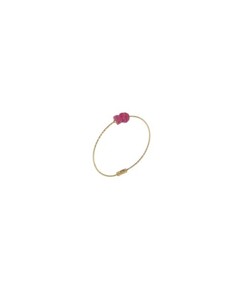 Ringe Magic Wire Dame in Gelbgold Rubino 576-AR - 576-AR